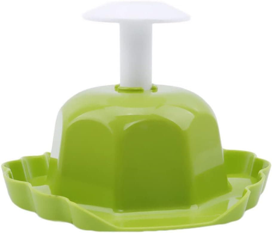 Safety Food Holder Vegetable Cutting Finger Protector Professional Hand Protector Kitchen Vegetable Slicer Gadgets Food Slicer Veggie Shredder Finger Hand Guard for Mandoline Slicer,Green