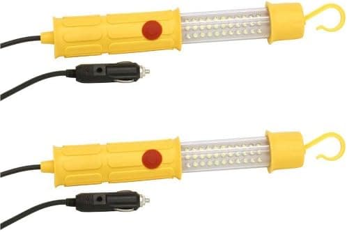 Globe 2849901 Emergency LED Flashlight, 2 Pack
