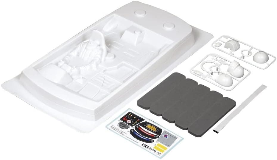 TAMIYA 54157 1/10 Touring Car Cockpit Set Right-Hand Drive