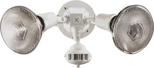Brinkmann Home Security 110 Degree Motion Detector Light, White