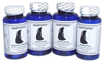 HairTopia Hair Vitamins - Total (Vitamins, Amino Acids & Herbal)