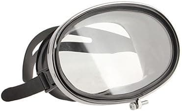YX - Black+Silver Simple Packaging Diving Mask