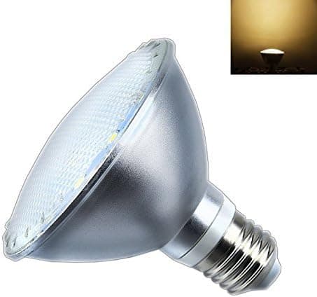 Bonlux E26 Medium Base PAR30 Short Neck IP65 Waterproof LED Flood Light Bulb, 12W 1080LM (100W Equivalent), Non-dimmable for Indoor/Outdoor Lighting (Warm White 3000K)