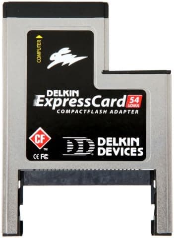 Delkin Devices DDEXP54-CF-1 ExpressCard Compact Flash Adapter