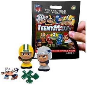 NFL Minature Quarterback Figures Foil Bag (10 Pack)