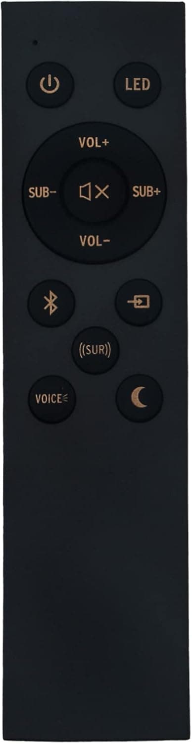 1067744 Remote Control Replacement - New 1067744 Sound Bar Replace Remote Control for Klipsch Sound Bars R-4BII R-4B II R-4B2 R-4B 2 R4BII R4B II R4B2 R4B 2 Remote Controller