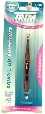 Trim Tweezers Square Tip (Pack of 6)