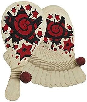 amscan Fun-Filled Paddle Ball Favors Party Value Pack (18 Piece), Multicolor, 4 3/4" x 2"