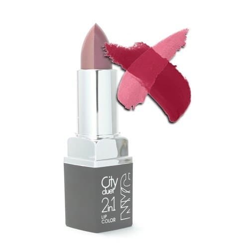 (3 Pack) NYC City Duet 2in1 Lip Color - The Red Hots