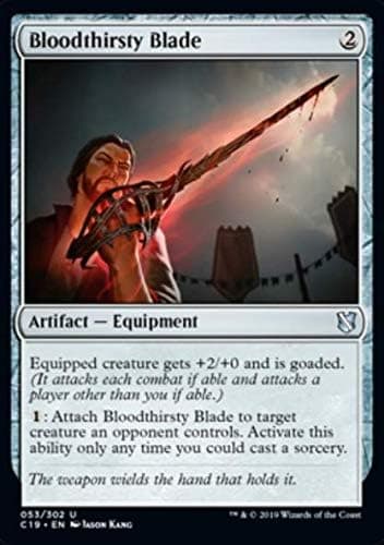 Magic: The Gathering - Bloodthirsty Blade - Commander 2019