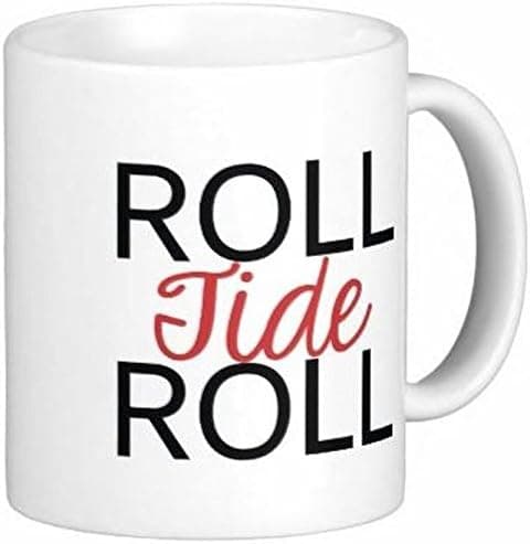 15 oz Roll Tide Roll Ceramic Coffee Mug by Quick Mugs 2 U