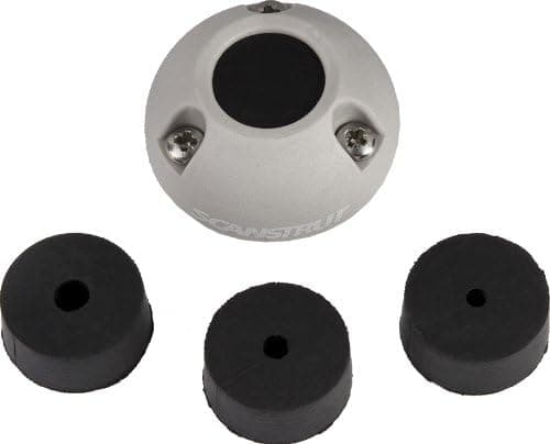 Scanstrut Small Deck Seal (Connectors up to 21mm/Cables 9-14mm) - Grey