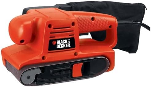 Black & Decker BR300 5.2-Amp 3-Inch by 18-Inch Belt Sander with Cloth Dust Bag