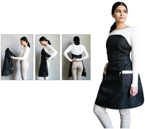 Product Club EZ-APRON Memory Waistband Black One Size Fits Most
