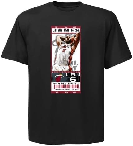 NBA Miami Heat LeBron James Hot Ticket T-Shirt, Black