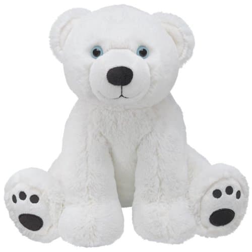 Build a Bear Workshop Winter White Polar Bear Stuffed Animal, 15 in.