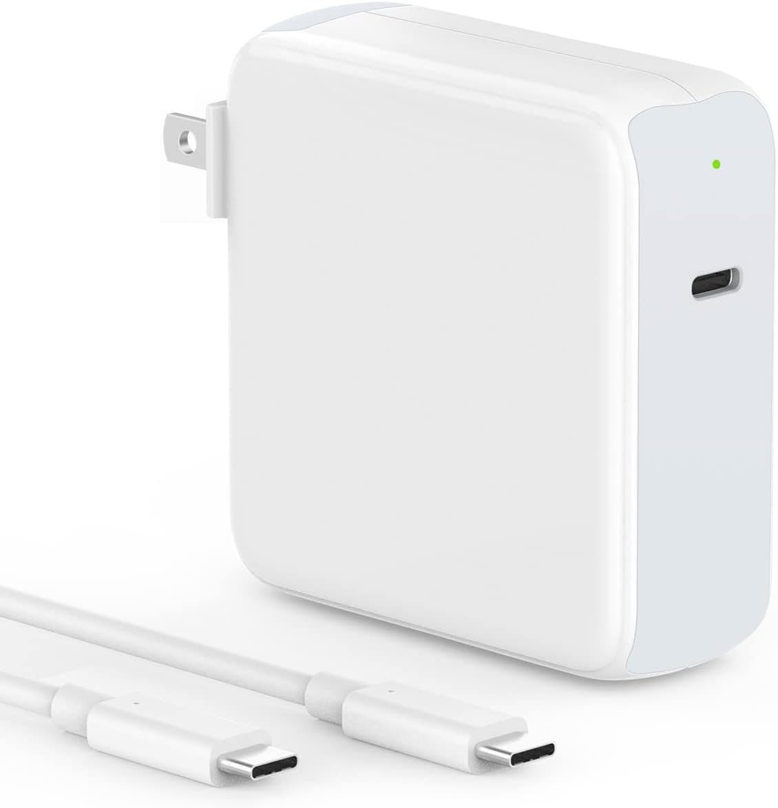 Charger for MacBook Pro 10FT, 96W USB C Charger Power Adapter for MacBook Pro 16, 15, 14, 13 inch 2023, 2022 2021, 2020, 2019, M1 M2 MacBook Air, LED, 5A USB-C Cable Charging as Fast as MagSafe 3