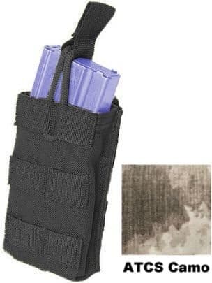 Tactical Assault Gear MOLLE Shingle/Pistol Enhanced 1 Mag Pouch, A-TACS 813419