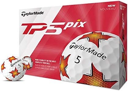 TaylorMade TP5 Pix Golf Balls (One Dozen)