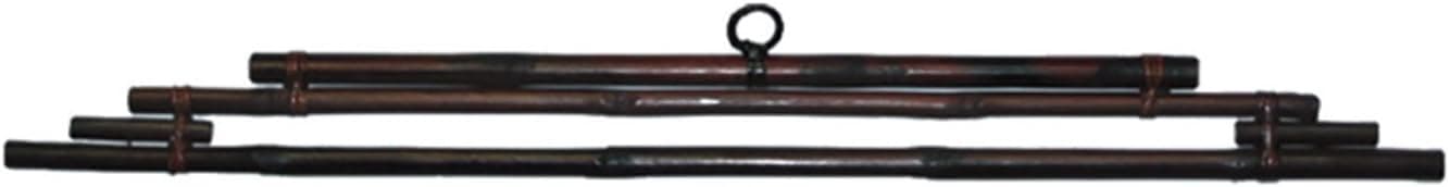 Smoked Bamboo Hanger for 17"-19" Textiles