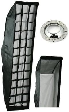 ePhoto 8" x 36" Honeycomb Eggcrate STRIP SOFTBOX +Speedring FOR ALIENBEES ALIEN BEES AB2290GD
