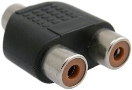 eForCity TOTHRCAAD003 HDE RCA Audio Video Splitter Adapter
