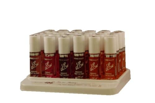 La Femme L-LPGLSFRT Lip Gloss Rollon Fruit Flavor - 24 Pieces - 6 Flavors