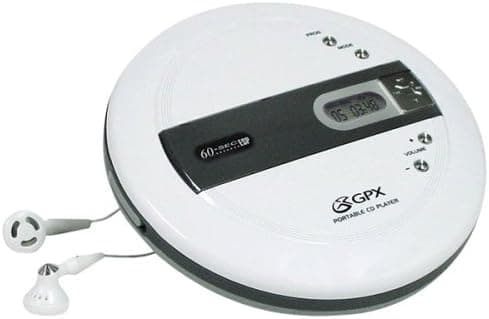 GPX CDP-3306CK Personal CD Player with Car Kit