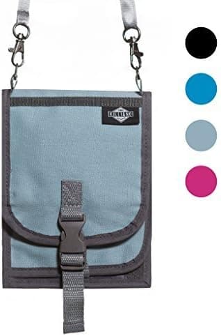 Killiano RFID Blocking Passport Holder and Travel Document Organizer (Grey)