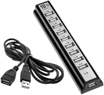 10 Port USB 2.0 Hub