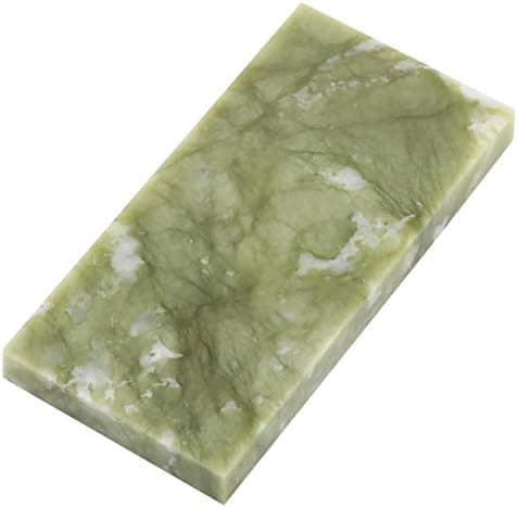 Sharpening Stone Whetstone Knife SharpenerPolishing Oilstone Knife Sharpener Stone Portable Waterstone for Kitchen Outdoor Cutting Tool 100*50*10mm(10000 Grit Light Green)
