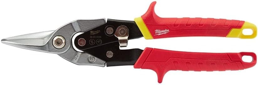 MILWAUKEE ELEC TOOL 48-22-4530 Snips Strt Serrated 10L