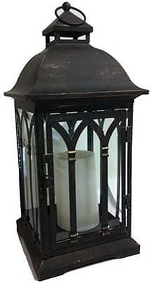 Northern Int'l GL28707BKBZ Battery Operated Lantern, Black