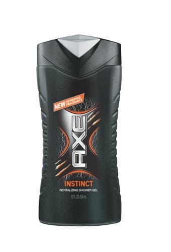 Axe Shower Gel, Instinct, 12-Ounce Bottles (Pack of 6)