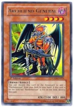 Yu-Gi-Oh! - Archfiend General (FOTB-EN019) - Force of The Breaker - 1st Edition - Rare