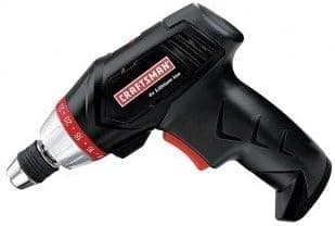 Craftsman 4 volt Cordless Lithium-Ion Screwdriver with Case and 20 pc. Bit Set