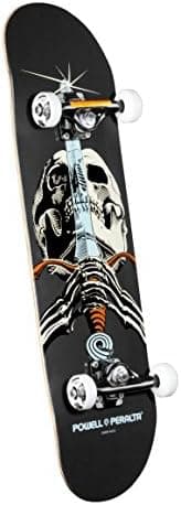Powell Peralta Black Light Skull and Sword Complete Skateboard