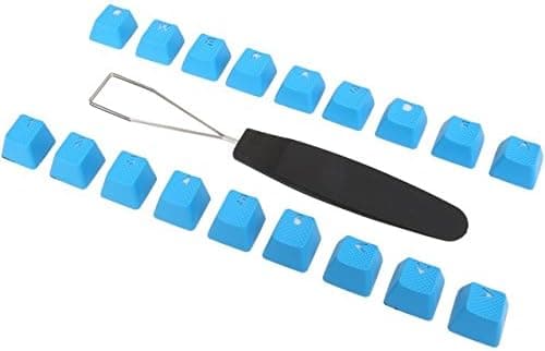 Rosewill Rubber Cherry MX Replacement Keycaps for Mechanical Keyboards (RBKC18 SB)