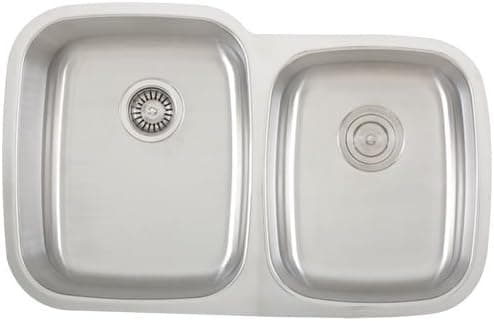Phoenix 32-1/4" Stainless Steel Undermount 18 Gauge Kitchen Sink
