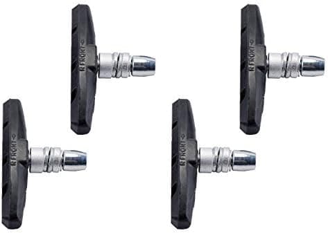 AKM Bike Brake Pads Set, Complete V-Brake Block Durable 70mm No Skid No Noise (2pcs 4pcs 8pcs)