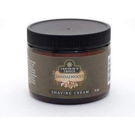Captain's Choice Shaving Cream, Sandalwood