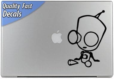 Quality Fast Decals Invader Zim Gir Vinyl Decal Sticker for Laptop or MacBook or More
