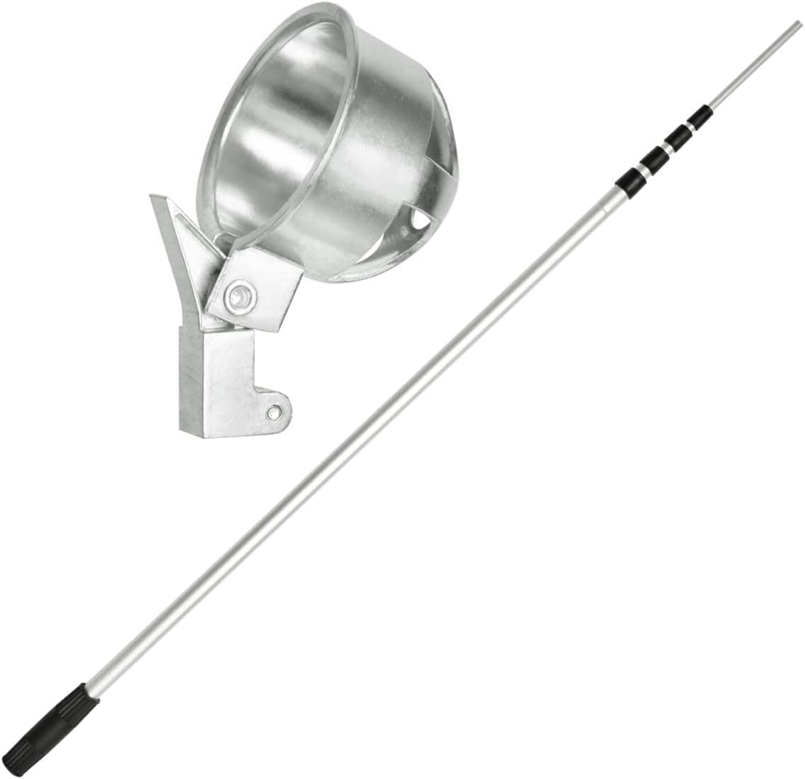 Tour Gear Telescopic Golf Ball Retriever for Water, Durable Metal Head and Extends up to 15-Feet