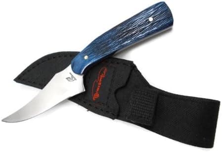 OCOEE RIVER SKINNER KNIFE (Blue Pick Bone)