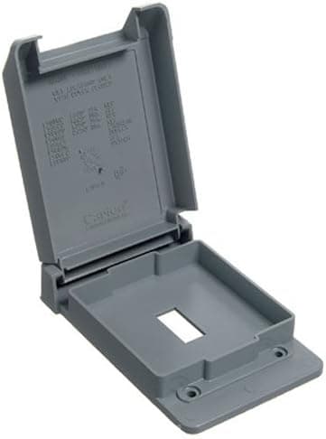 Lamson E98SSCN-CAR Carlon Single Switch Cover