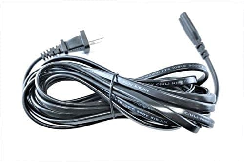 Omnihil 15 Feet AC Power Cord Compatible with Samsung 40" 43" 48" 49" 50" 55" 60" 65" 75" 4K TVs