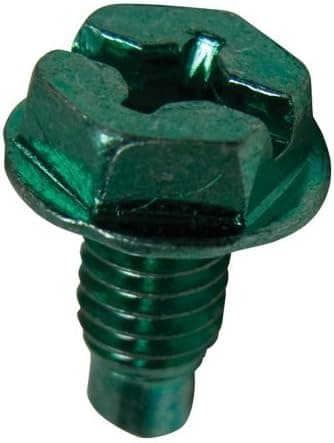 GROUND SCREWS GRN 100PK