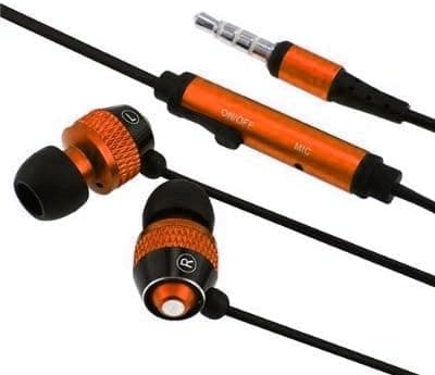 Compatible with Apple iPhone 3G S iPhone 4S - AT&T, Sprint, Version 16GB 32GB 64GB Earphones Headphones with Mic - Golden Copper