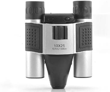Digital Binocular Camera - 1.3 Megapixel Camera, 10X Zoom, Micro Sd Card Memory