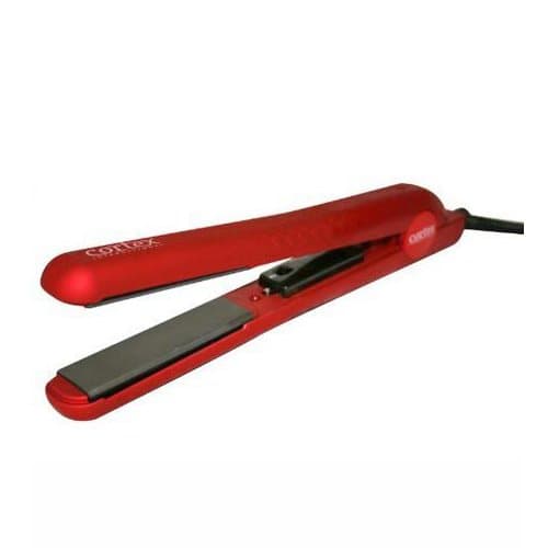 Cortex Black Series Platinum 450F Candy Apple (Red) Ceramic Ionic Tourmaline Hair Straightener / Flat Iron Universal Voltage